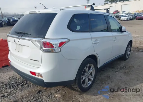 2014 Mitsubishi Outlander Se из США, поврежденный, VIN JA4AZ3A3XEZ012593